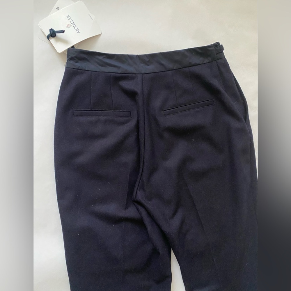 NWT Auth MONCLER women dress TROUSERS/pants sz 4-6/XS-S US=sz 40 EU - Picture 5 of 14